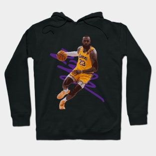 Lebron James Vector Art Hoodie